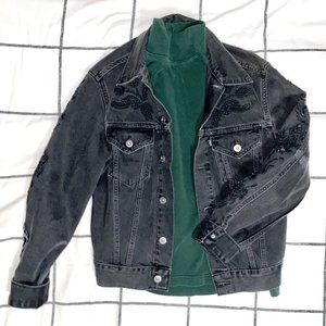 Levi’s Handcrafted Cutout Black Jean Jacket